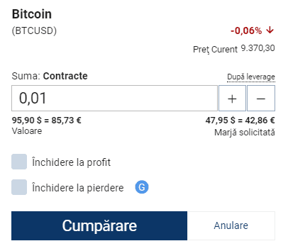 Cumpără Plus500 bitcoin