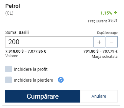 plus500 comandă cu efect de levier