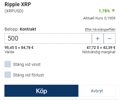 trading med Ripple