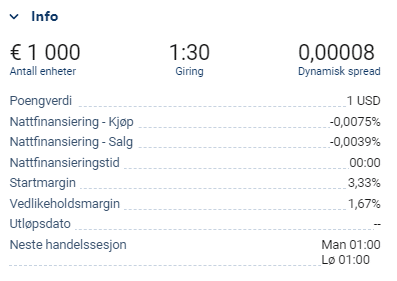 valutapar informasjon