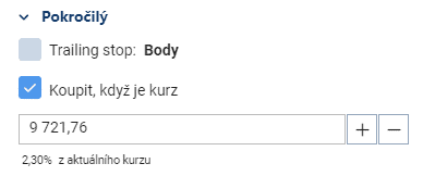 zadání příkazu pro bitcoin Plus500